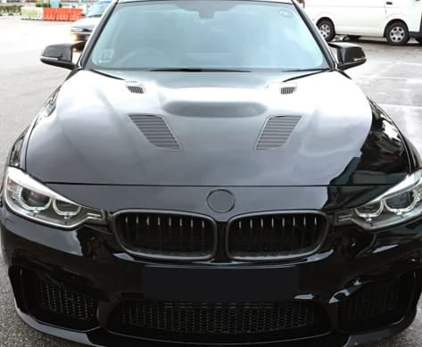 For BMW 3 Series F30 Sedan M Type Front Vented Cooling Hood 2012-2019