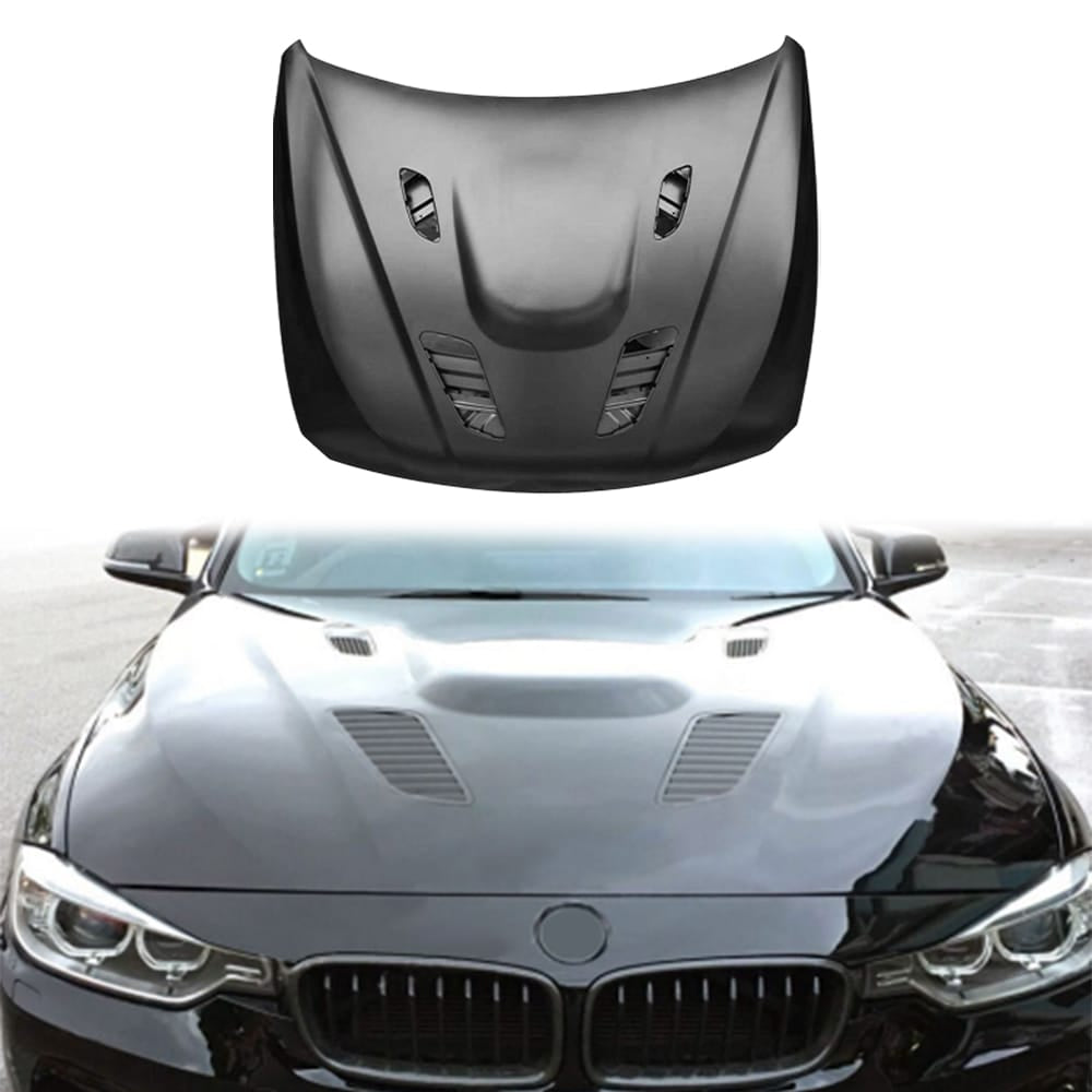 For BMW 3 Series F30 Sedan M Type Front Vented Cooling Hood 2012-2019
