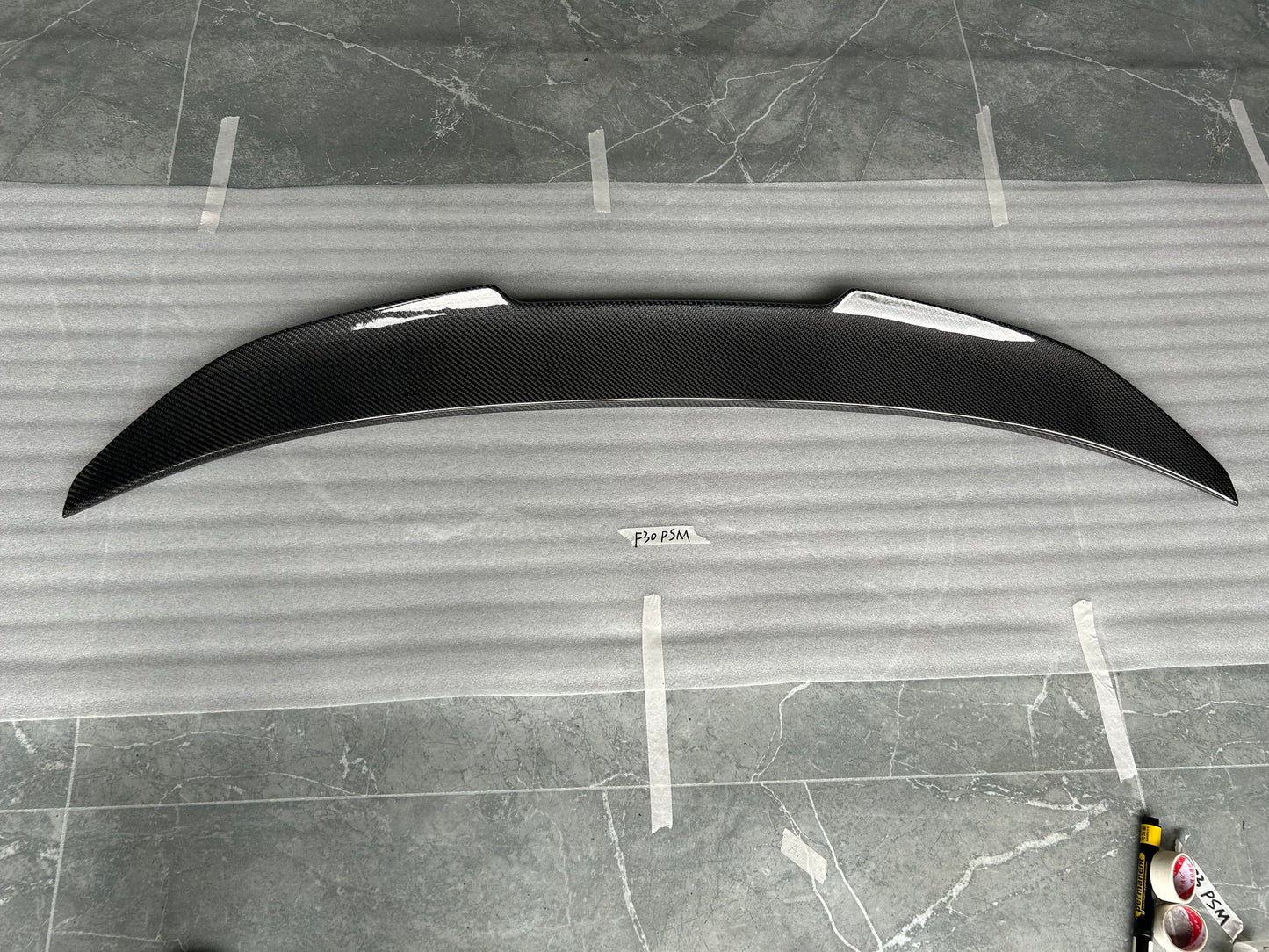 For BMW 3 Series F30 Sedan PSM Style Rear Ductail Spoiler 2012-2019