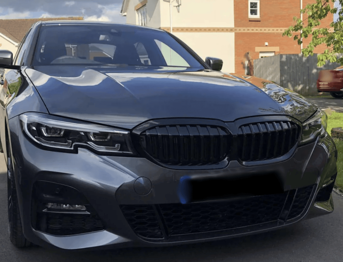 For BMW 3 Series G20 Prefacelift Sedan Front Center Grille 2018-2021