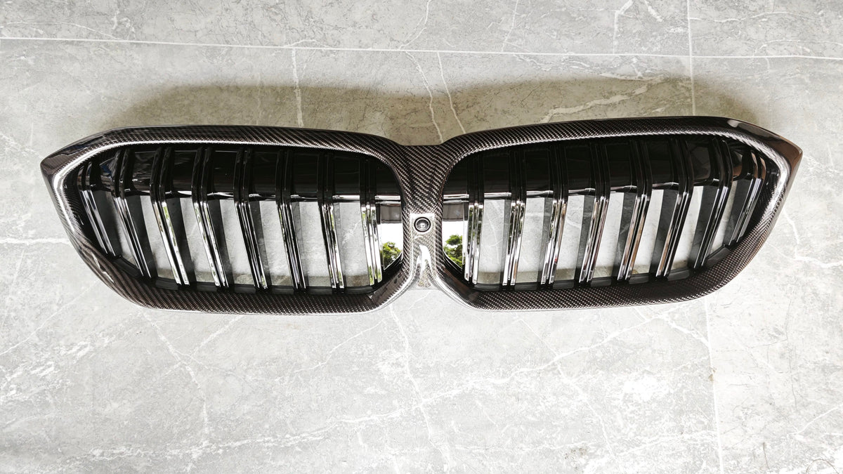 For BMW 3 Series G20 Prefacelift Sedan Front Center Grille 2018-2021