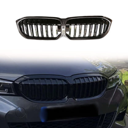For BMW 3 Series G20 Prefacelift Sedan Front Center Grille 2018-2021