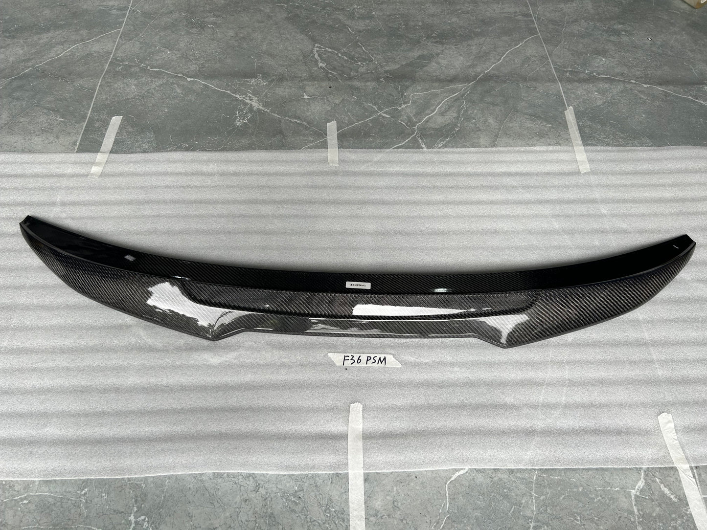 For BMW 4 Series F36 Gran Coupe PSM Rear Ductail Spoiler 2014-2020