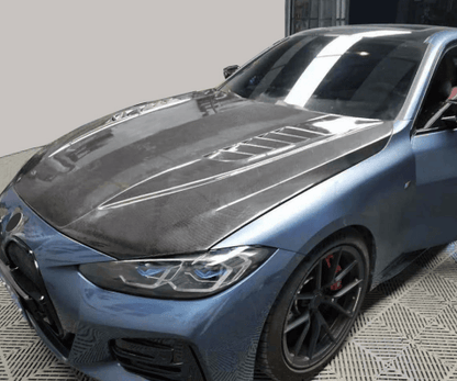 For BMW 4 Series G22 G23 G26 MBJ Style Front Vented Hood 2020-2024