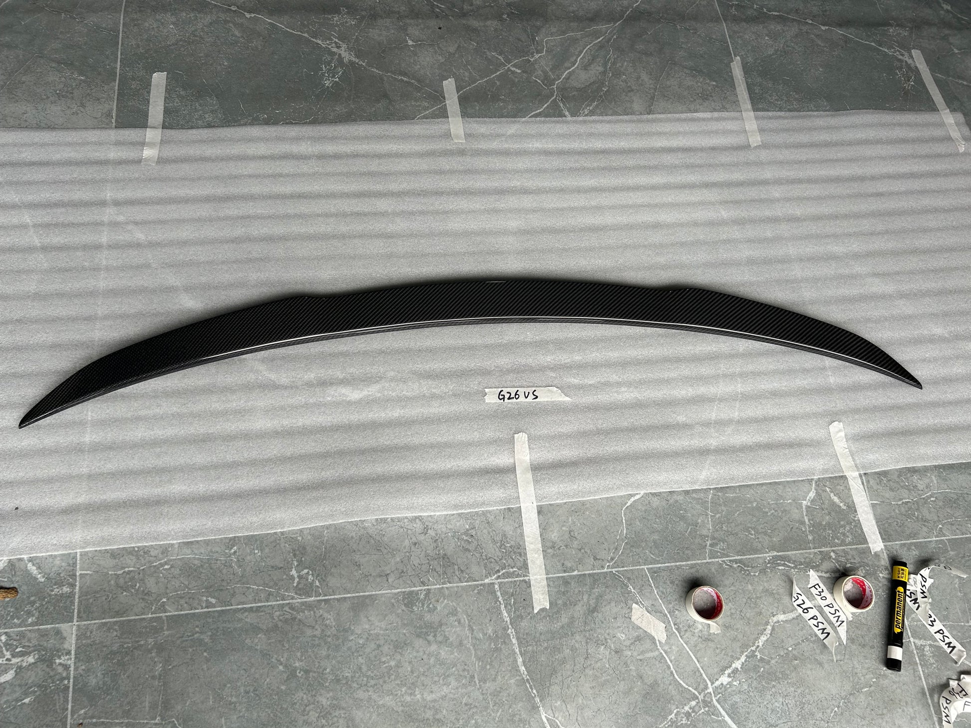 For BMW 4 Series G26 4 Door V Style Rear Ductail Spoiler 2021-2025