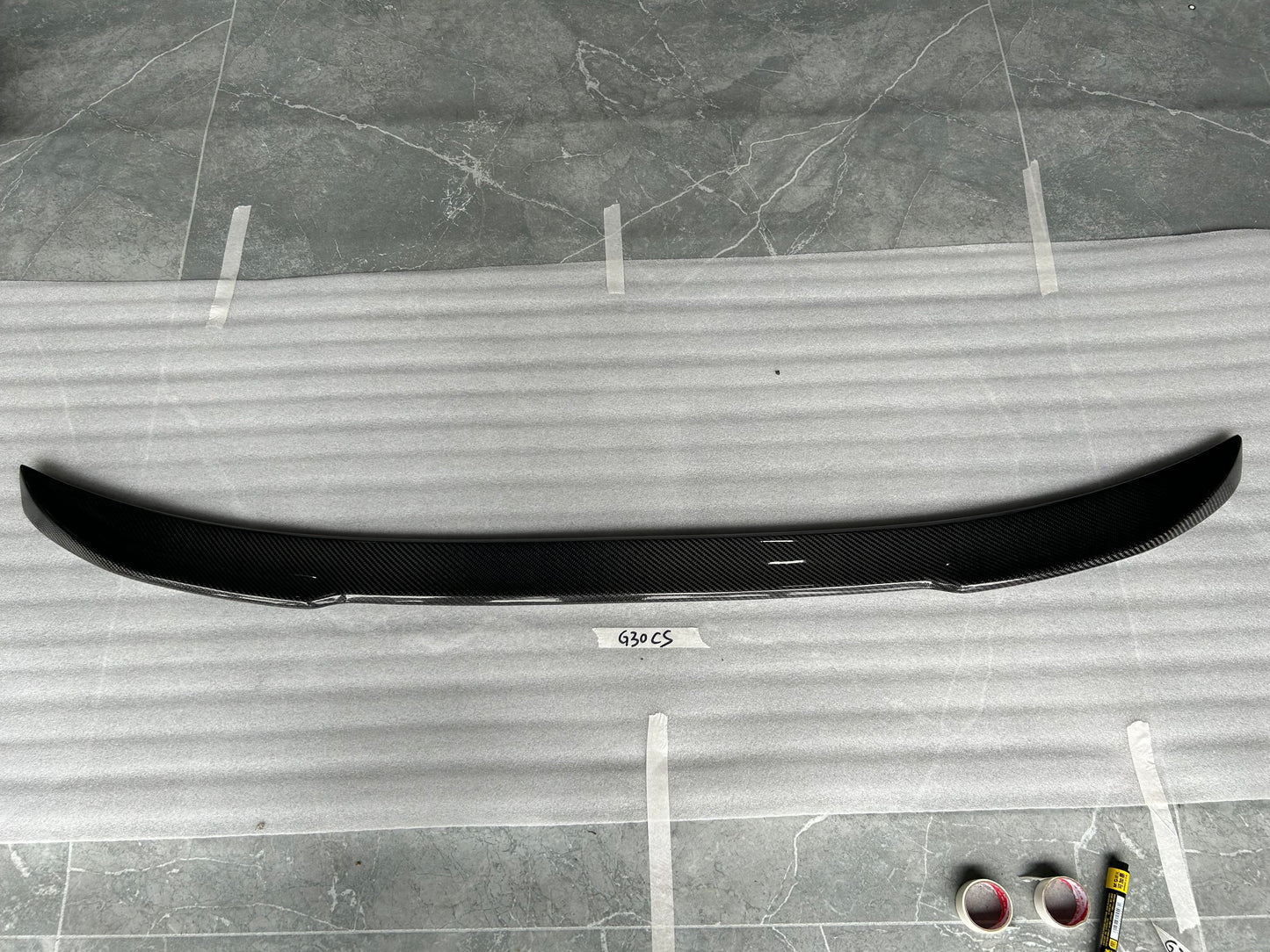 For BMW 5 Series G30 4 Door CS Style Rear Ductail Spoiler 2018-2024