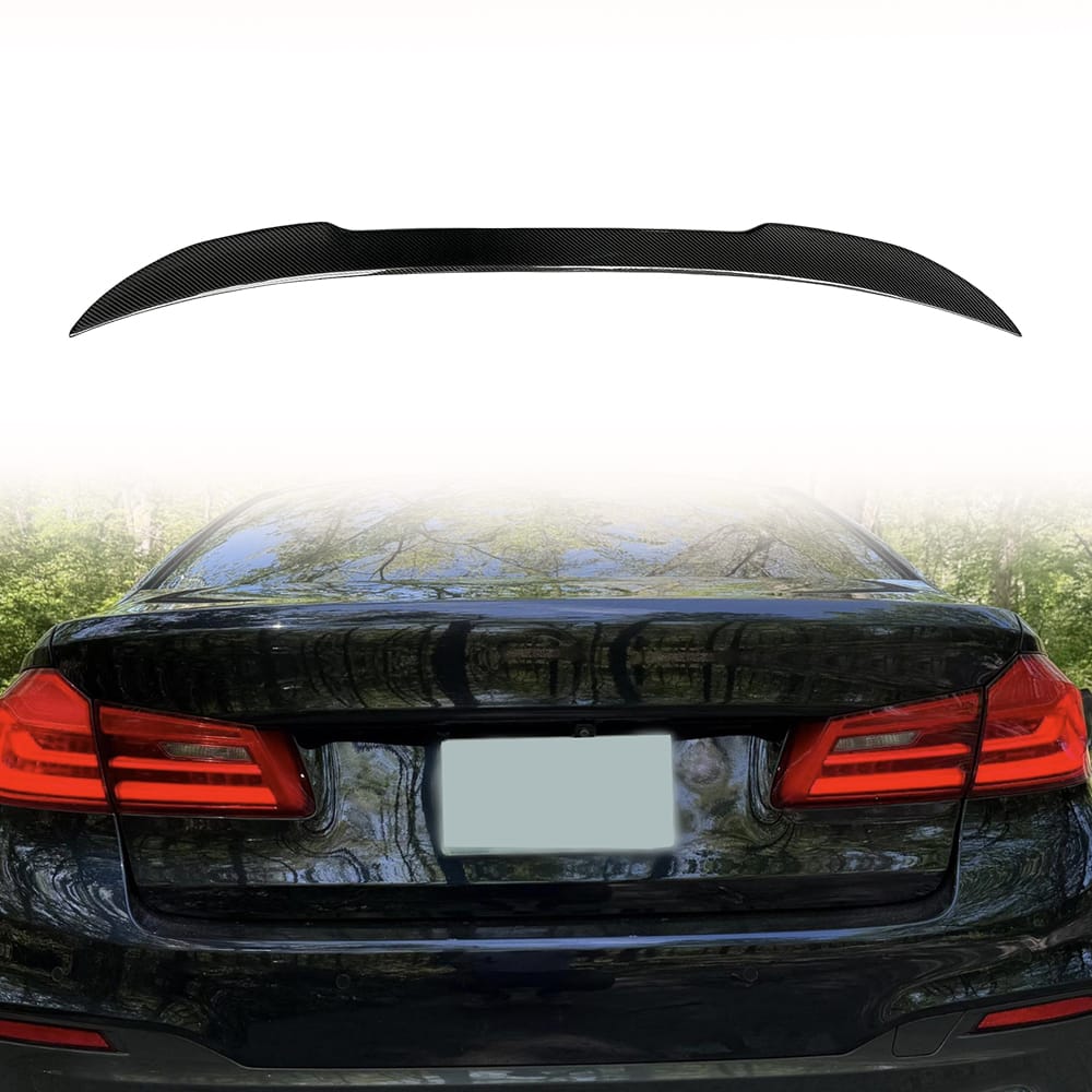 For BMW 5 Series G30 4 Door CS Style Rear Ductail Spoiler 2018-2024