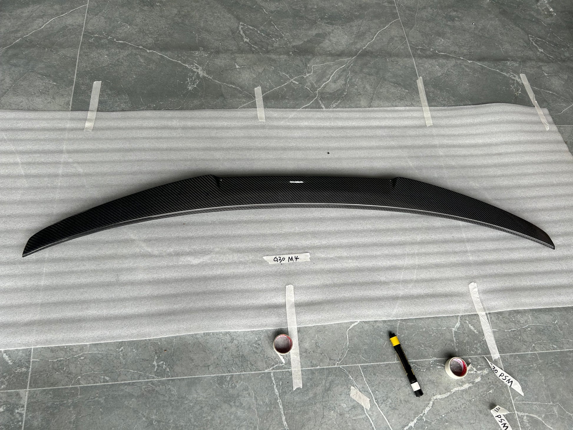 For BMW 5 Series G30 4 Door M Type Rear Ductail Spoiler 2018-2024