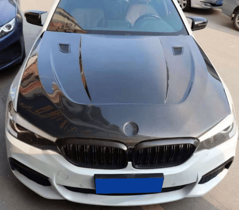 For BMW 5 Series G30 G38 Sedan MBJ Style Front Vented Hood 2018-2024