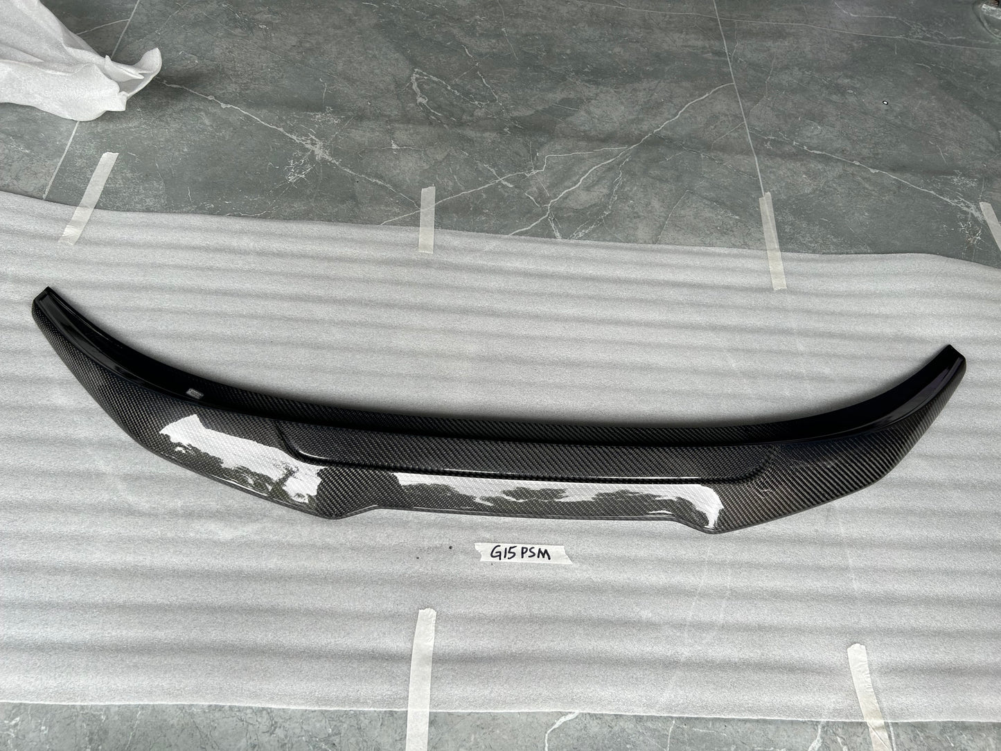 For BMW 8 Series G15 Coupe Only PSM Rear Ductail Spoiler 2019-2024