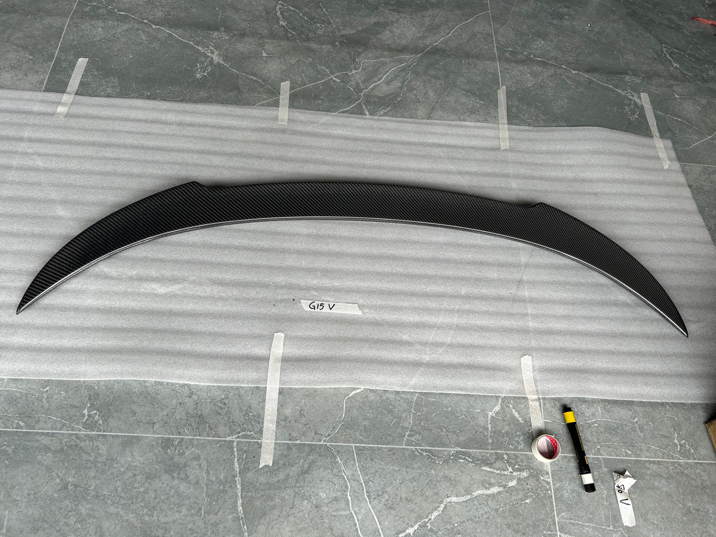 For BMW 8 Series G15 Coupe Only V Rear Ductail Spoiler 2019-2024