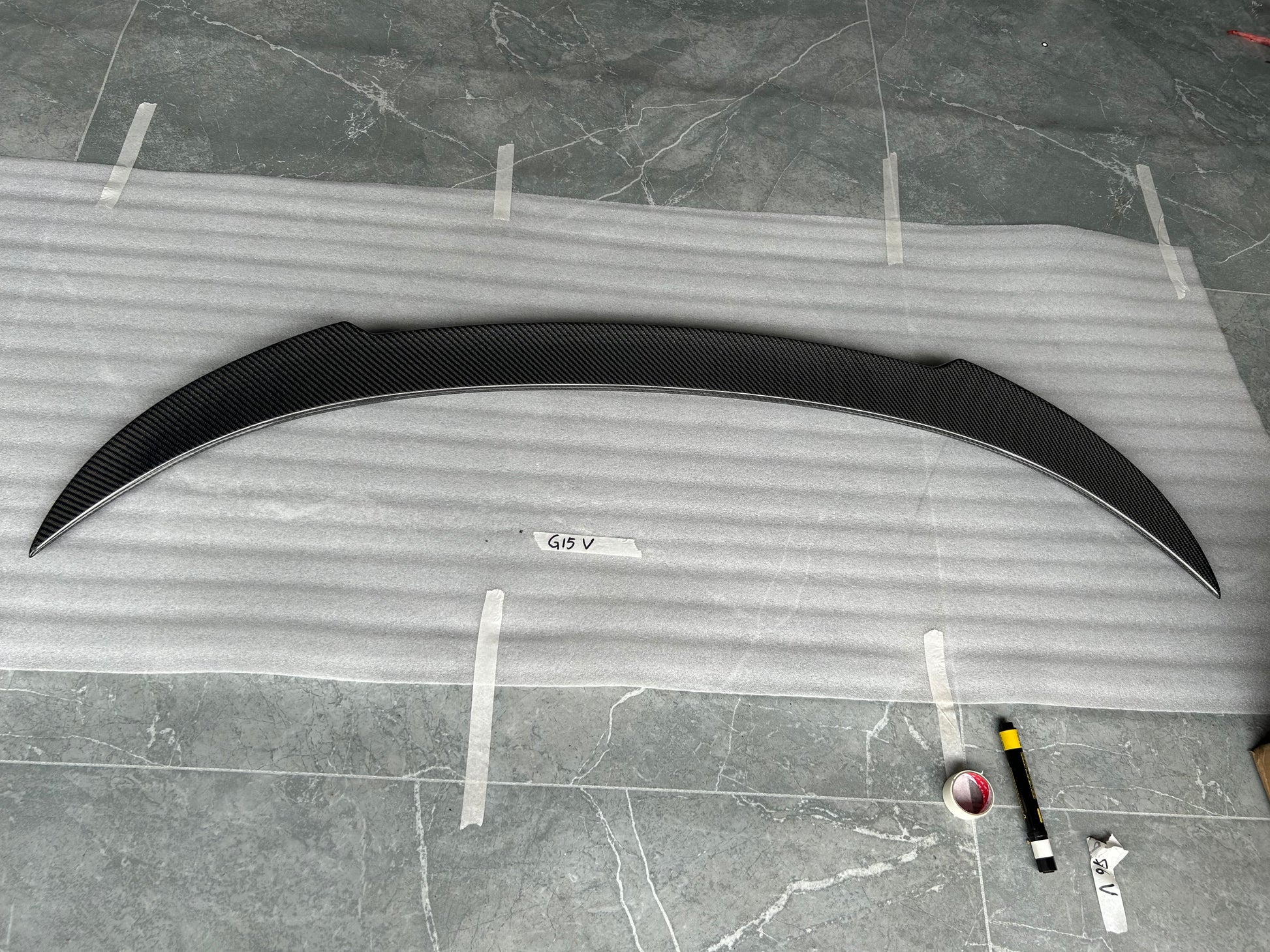 For BMW 8 Series G15 Coupe Only V Rear Ductail Spoiler 2019-2024
