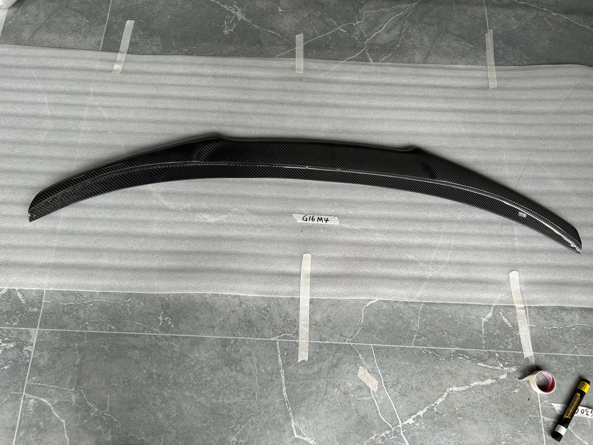 For BMW 8 Series G16 4 Door M Style Rear Ductail Spoiler 2019-2024