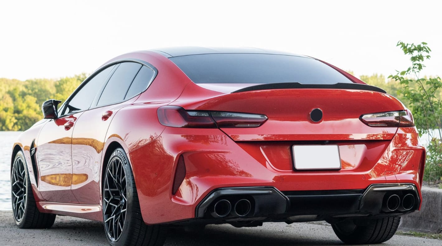 For BMW 8 Series G16 4 Door M Style Rear Ductail Spoiler 2019-2024
