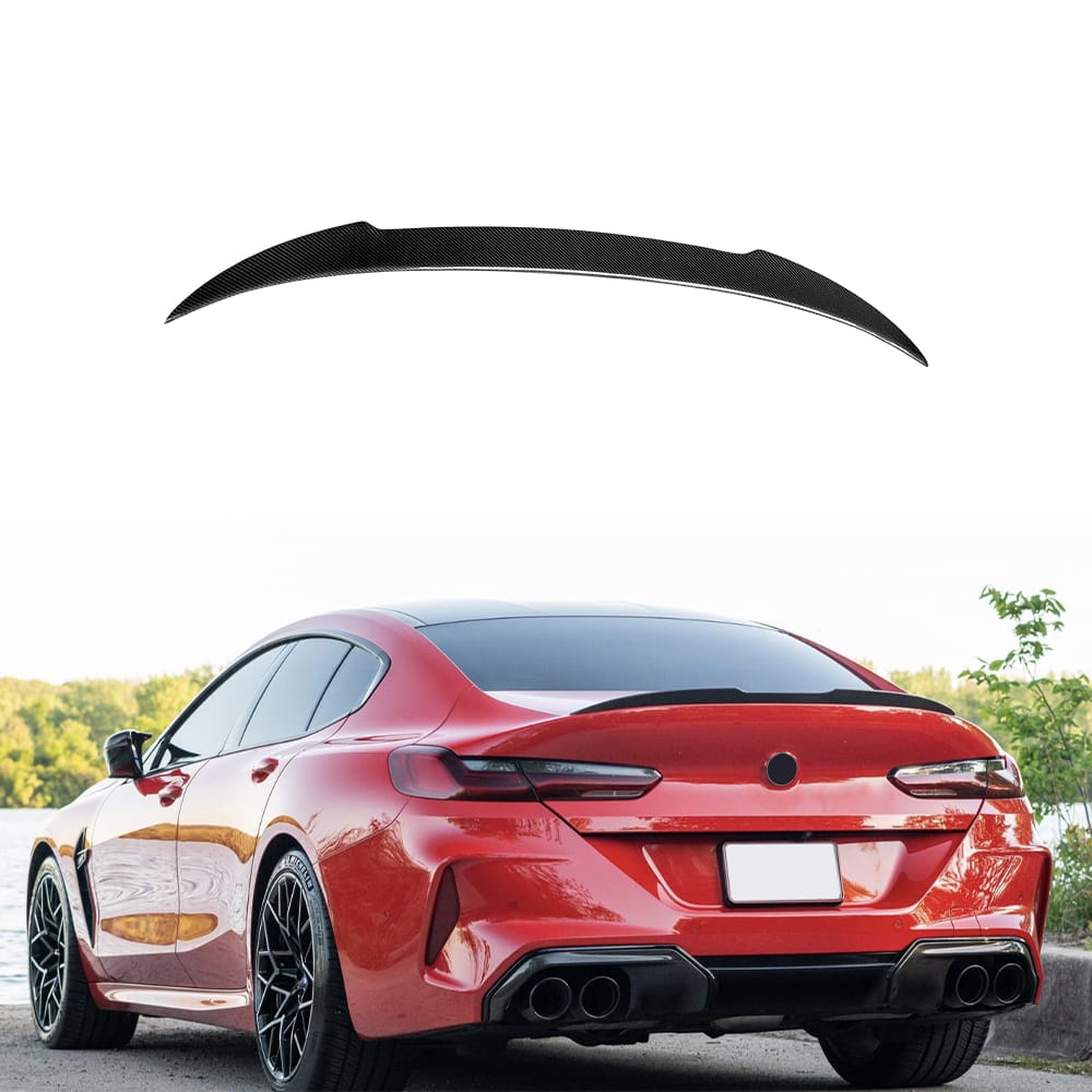 For BMW 8 Series G16 4 Door V Style Rear Ductail Spoiler 2019-2024