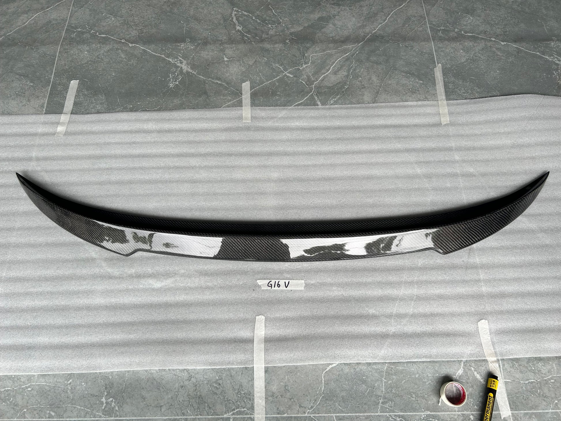 For BMW 8 Series G16 4 Door V Style Rear Ductail Spoiler 2019-2024
