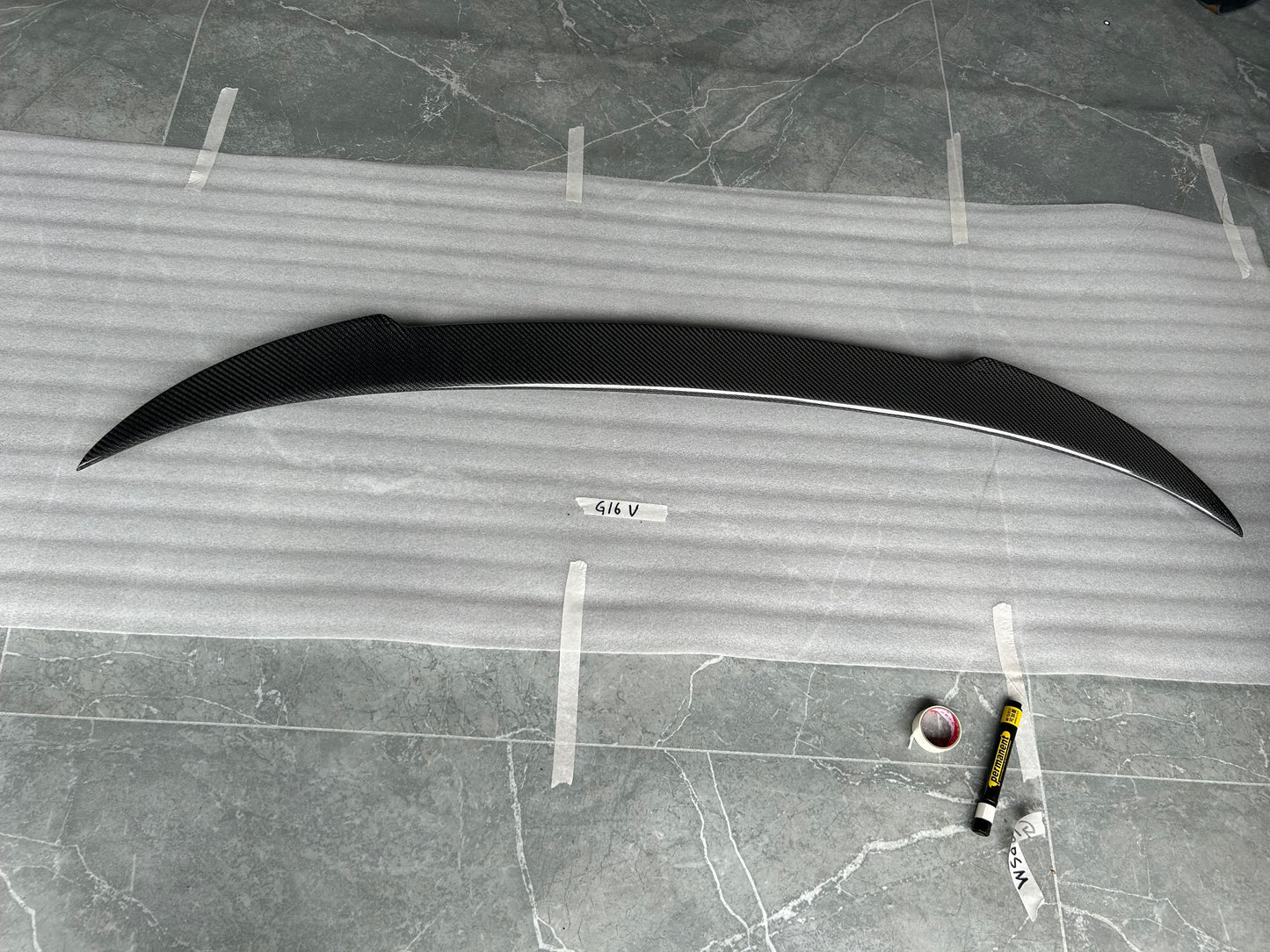 For BMW 8 Series G16 4 Door V Style Rear Ductail Spoiler 2019-2024