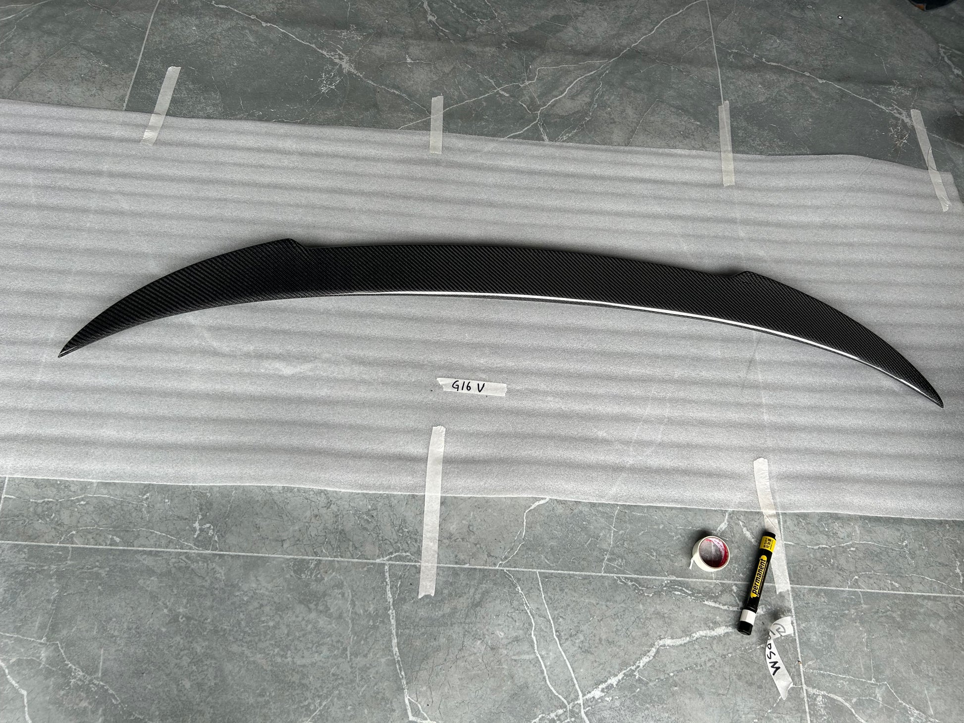 For BMW 8 Series G16 4 Door V Style Rear Ductail Spoiler 2019-2024