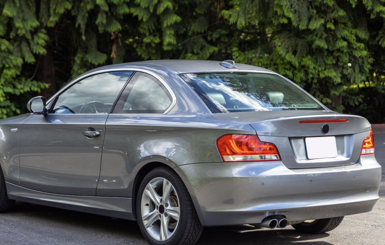 For BMW E82 Coupe 1 Series PSM Rear Ductail Spoiler 2007-2013
