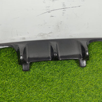 For BMW E90 Real M3 Only V Style Rear Bumper Diffuser 2007-2013
