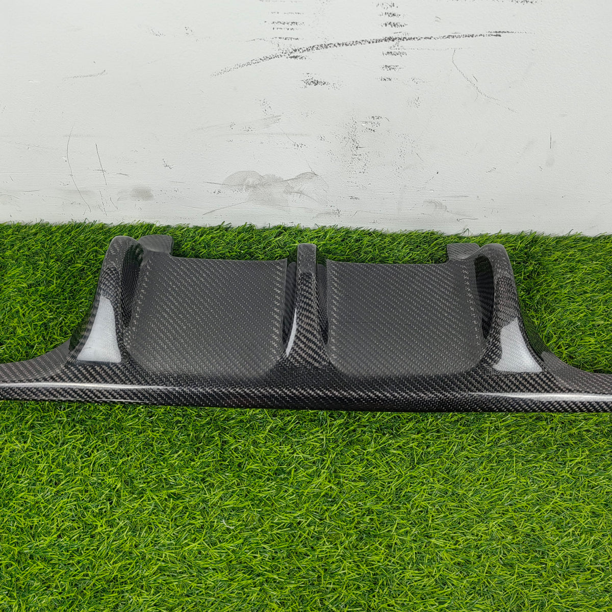 For BMW E90 Real M3 Only V Style Rear Bumper Diffuser 2007-2013