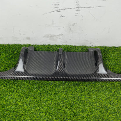 For BMW E90 Real M3 Only V Style Rear Bumper Diffuser 2007-2013