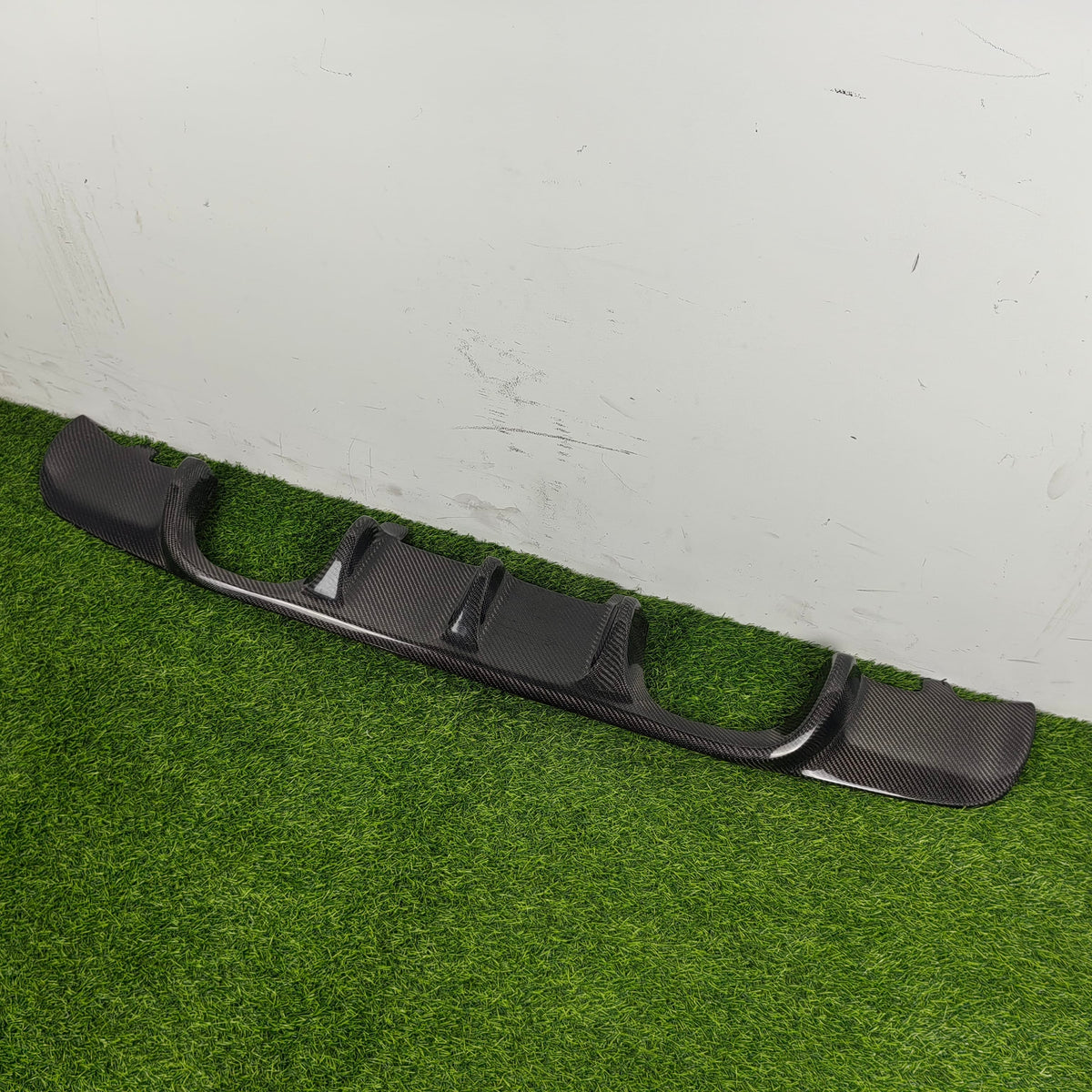 For BMW E90 Real M3 Only V Style Rear Bumper Diffuser 2007-2013