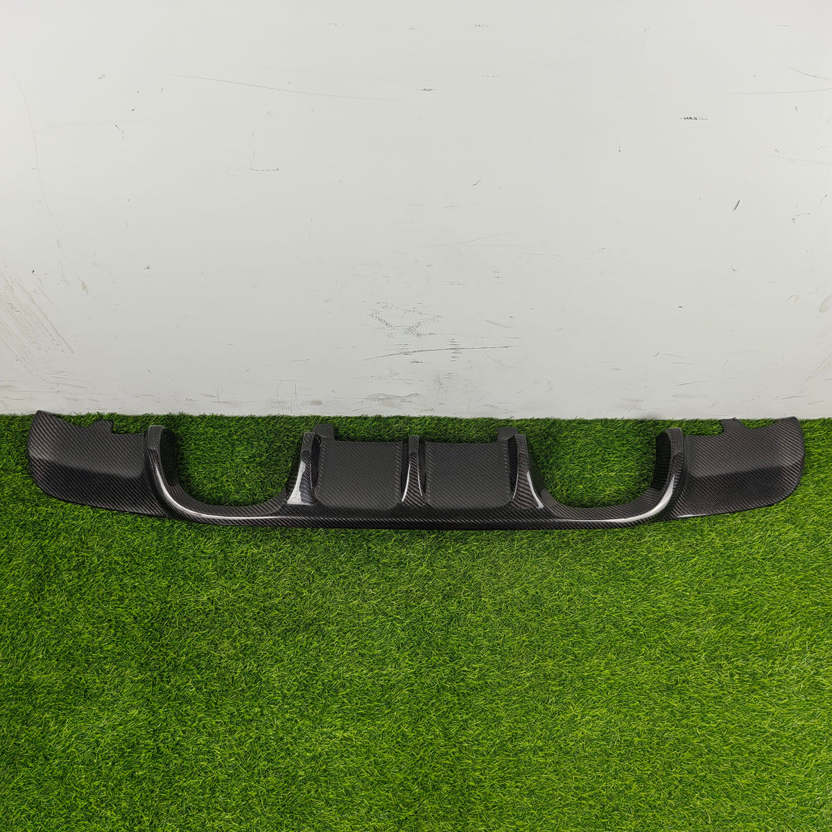 For BMW E90 Real M3 Only V Style Rear Bumper Diffuser 2007-2013