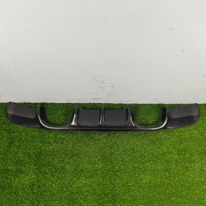 For BMW E90 Real M3 Only V Style Rear Bumper Diffuser 2007-2013