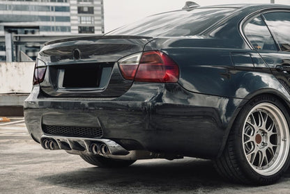 For BMW E90 Real M3 Only V2 Style Rear Diffuser Lip 2007-2013
