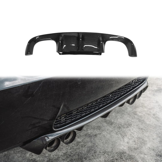 For BMW E90 Real M3 Only V2 Style Rear Diffuser Lip 2007-2013