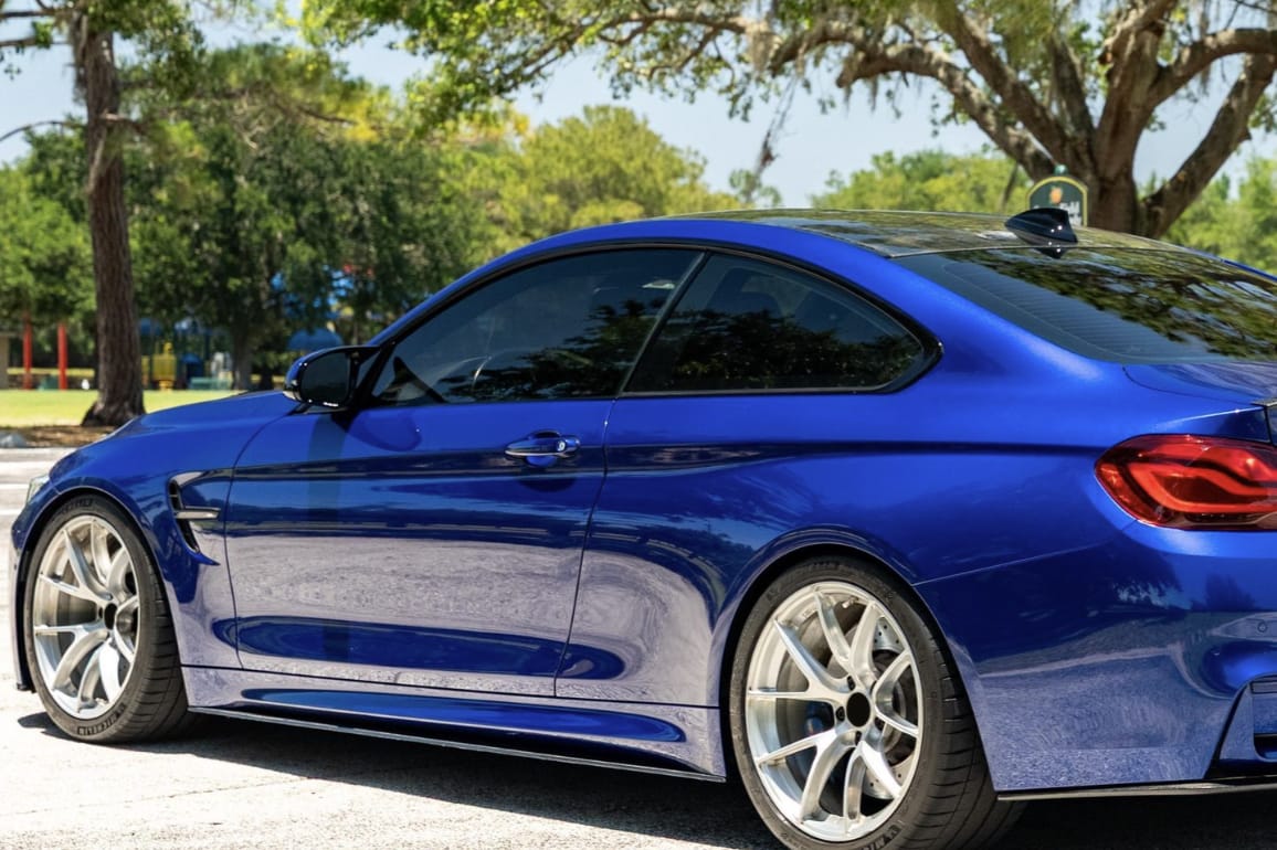 For BMW F82 M4 Coupe ABS MP Style Front Fender Vents Cover 2014-2019