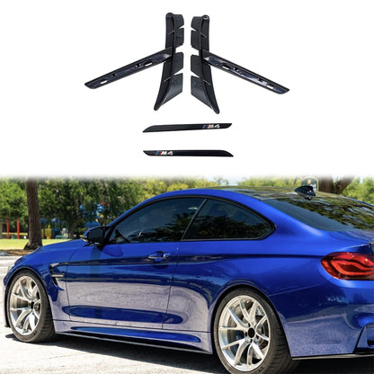 For BMW F82 M4 Coupe ABS MP Style Front Fender Vents Cover 2014-2019