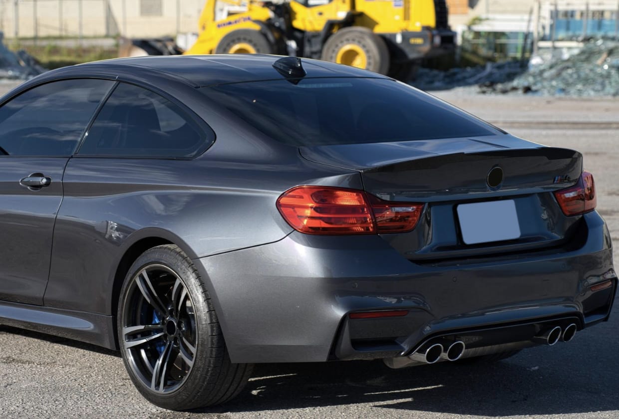 For BMW F82 M4 Coupe PSM Rear Ductail Spoiler 2014-2019