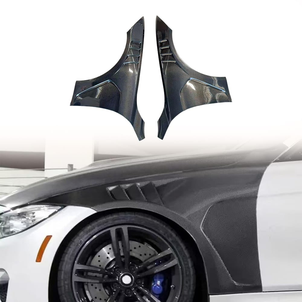 For BMW F82 M4 Coupe WD Style Front Vented Fender 2014-2019