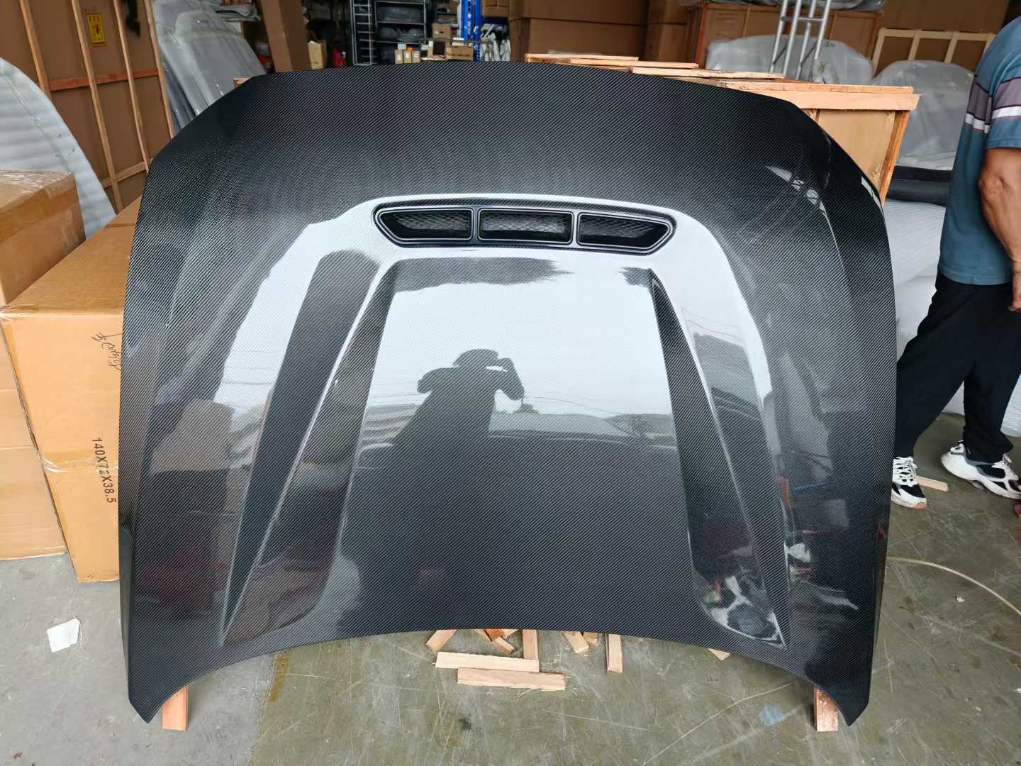 For BMW M2 F87 Coupe CS Style Front Vented Cooling Hood 2016-2021