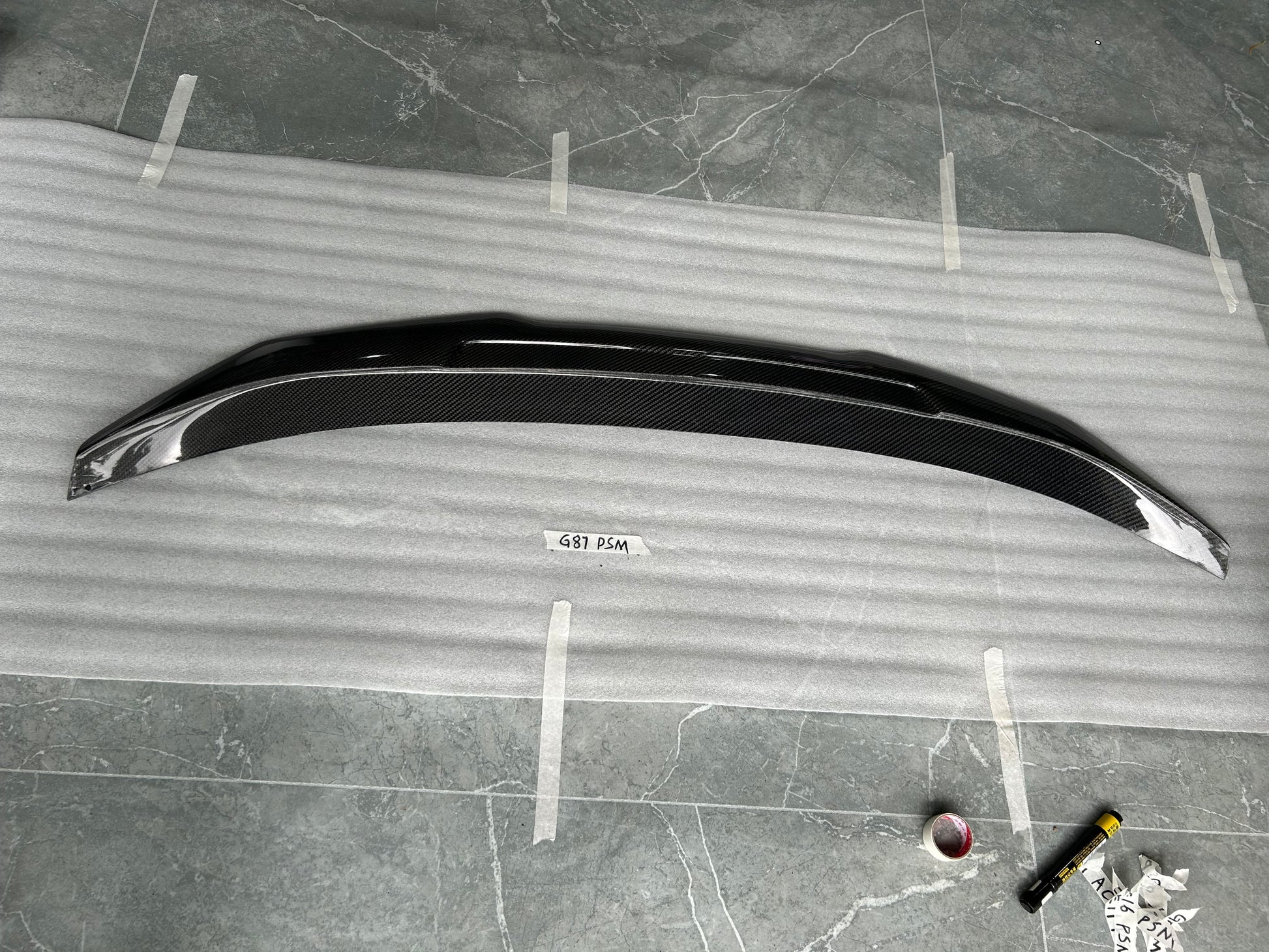 For BMW M2 G87 Coupe PSM Style Rear Ductail Spoiler 2023-2024