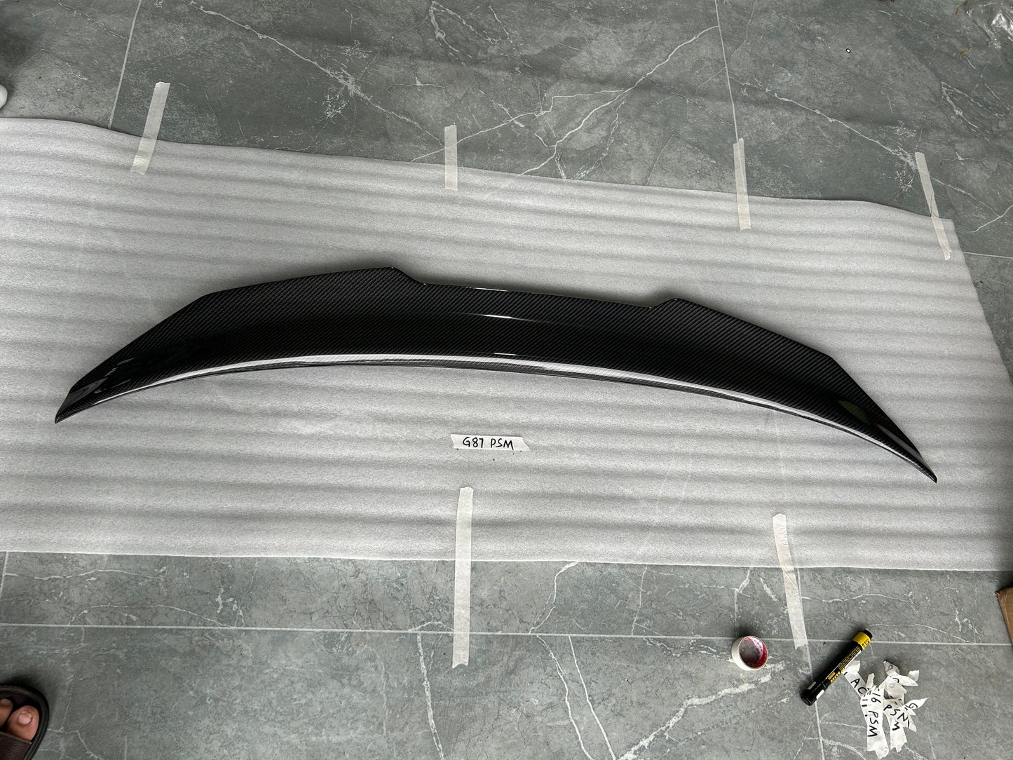 For BMW M2 G87 Coupe PSM Style Rear Ductail Spoiler 2023-2024