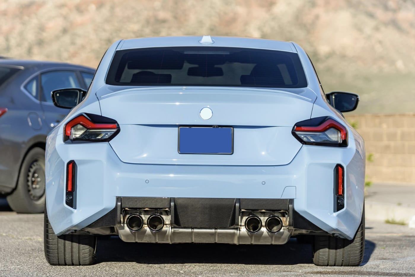 For BMW M2 G87 Coupe PSM Style Rear Ductail Spoiler 2023-2024