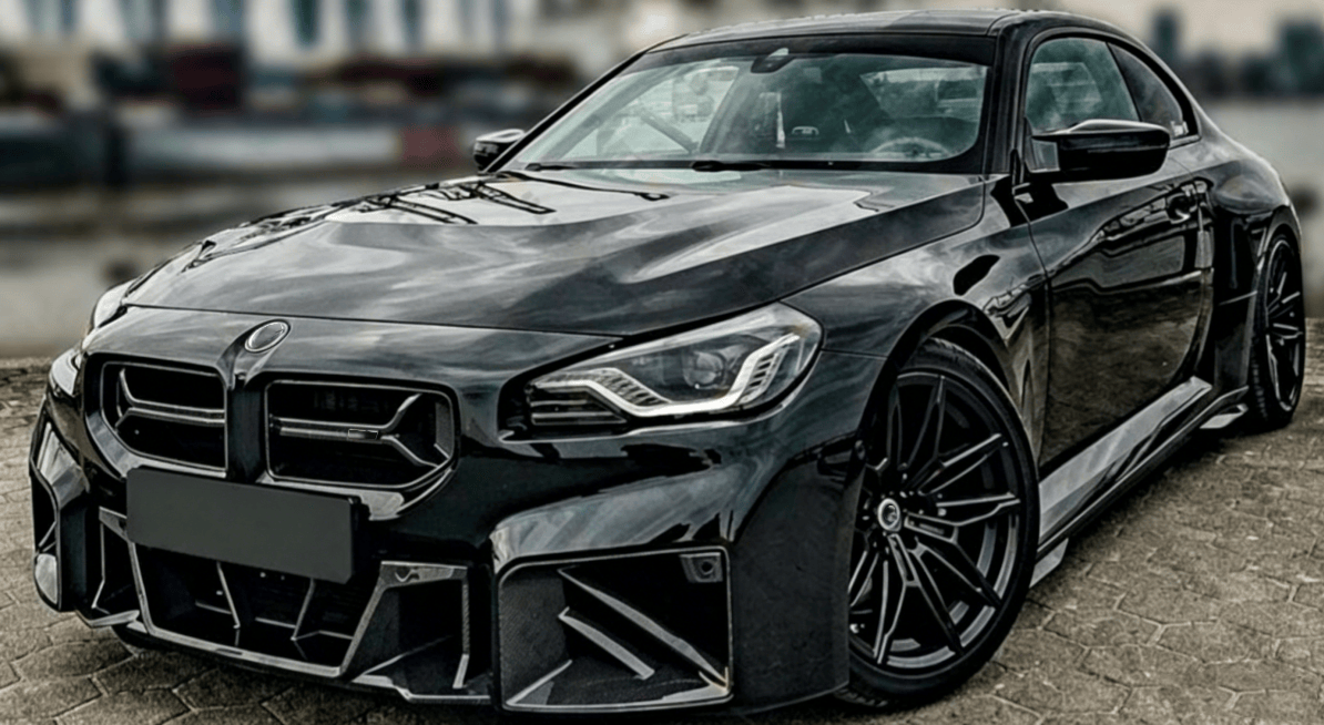 For BMW M2 G87 CS Style Front Bumper Center Grille Replace 2023-2024