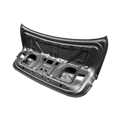 For BMW M3 G20 G80 20-24 4D Sedan Dry Carbon OE Style Rear Bumper Trunk Boot Lid Kazento Carbon Parts Dry Carbon Fiber M3G80-TRUNK-OE-DCF