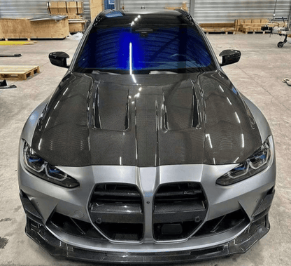 For BMW M3 G80 4 Door Sedan Front Vented Cooling Hood 2020-2024