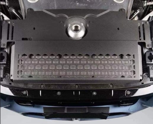 For BMW M3 G80 G81 M4 G82 G83 20-24 Dry Carbon KZ Engine Oil Coolar Guard Cover