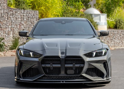 For BMW M3 G80 M4 G82 AD Style Front Bumper With Lip 2020-2024