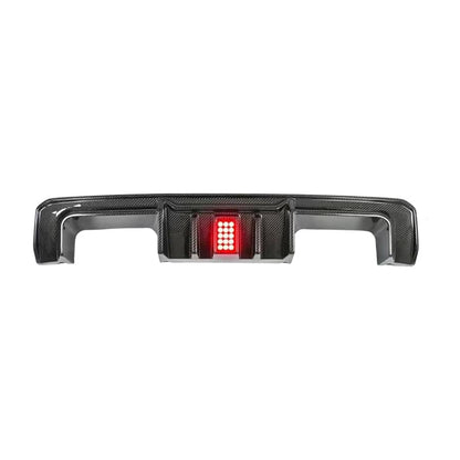 For BMW M3 G80 Sedan R44 Rear Bumper Diffuser Lip With Light 2020-2024