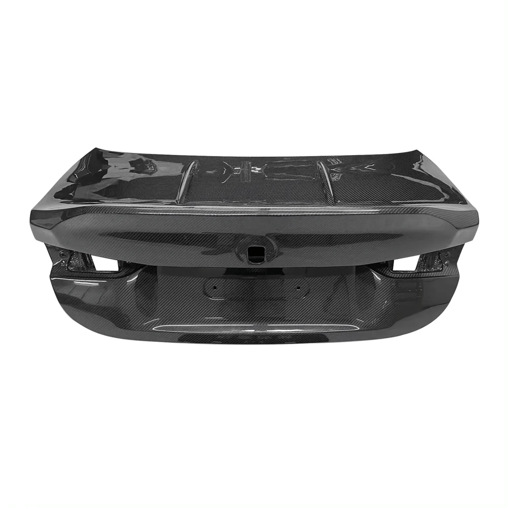 For BMW M4 G82 20-24 2D Coupe Dry Carbon CS Style Rear Ductail Trunk Boot Lid