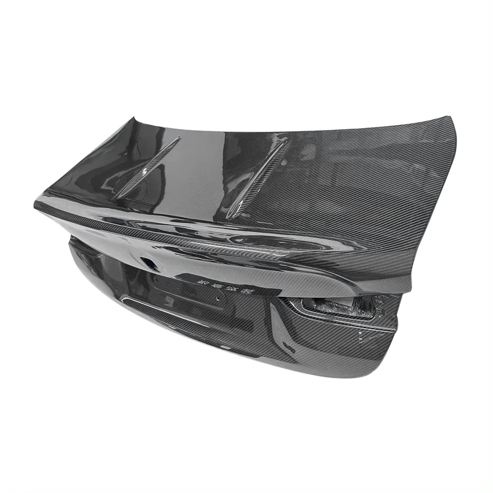 For BMW M4 G82 20-24 2D Coupe Dry Carbon CS Style Rear Ductail Trunk Boot Lid