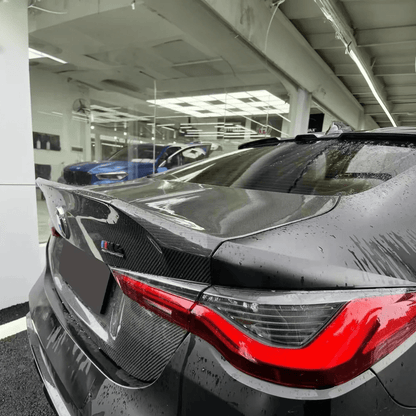 For BMW M4 G82 20-24 2D Coupe Dry Carbon CS Style Rear Ductail Trunk Boot Lid