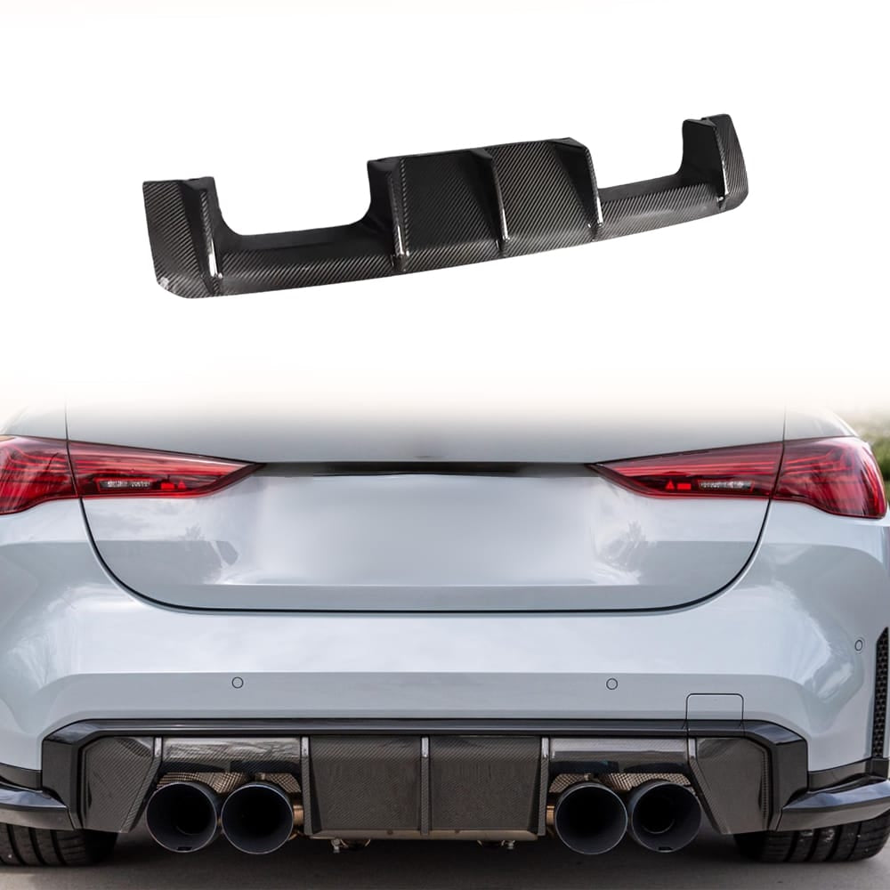For BMW M4 G82 Coupe OE Style Rear Bumper Diffuser Lip 2020-2024