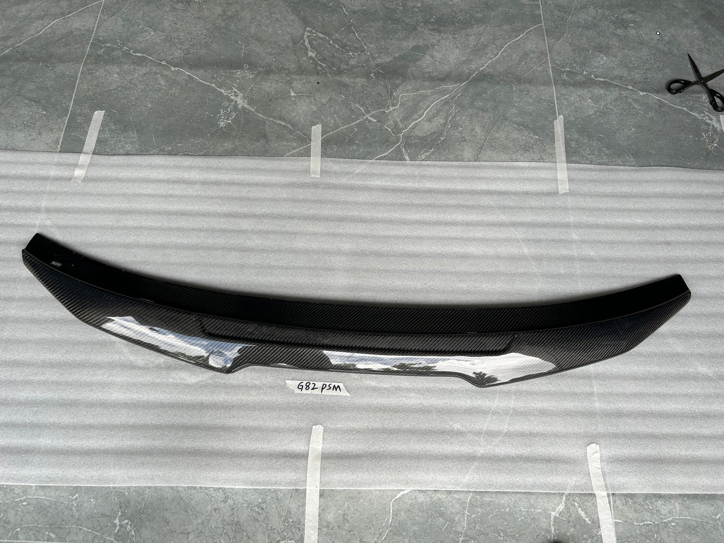 For BMW M4 G82 Coupe PSM Style Rear Ductail Spoiler 2020-2024